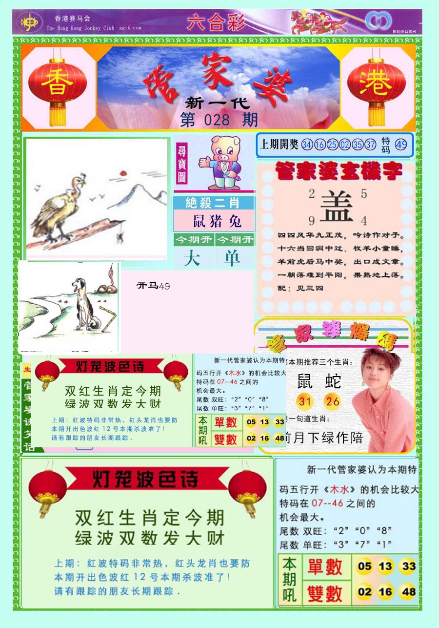 028期新一代管家婆[图]